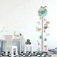 thumbnail image 1 of Height Measurement Growth Chart Tree Wall Stickers, Cartoon Animals Squirrel Owl Height Measure Decals, Jungle Hanging Ruler Decor, Removable DIY Art Murals for Kids Bedroom Baby Nursery Decoration, 1 of 5