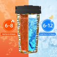 thumbnail image 5 of Honeii Cute Sunflowers Print Travel Coffee Mug Insulated Coffee Cup with Leakproof Lid, Coffee Tumbler, Reusable Coffee Cups with Seal Lid, 5 of 8