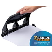 BOSTITCH Metal EZ Squeeze 40 Sheet 3-Hole Punch