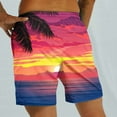 thumbnail image 4 of IROINNID Men's Classic Cargo Stretch Short with Pockets and Elastic Waistband, 4 of 5