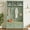 Mint Green, variant on 55.9 Inch Farmhouse Hall Tree with Wood Grain Bench and 2 Drawers, 4-in-1 Entryway Coat Rack with 6 Hooks for Mudroom, Hallway, Living Room, White