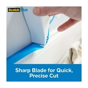 Scotch Blue Painter's Tape Applicator, White, TA3-SB-ES, Includes 1 Roll, 1.41 in.