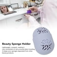 thumbnail image 4 of Beauty Cosmetic Egg Organizer Case, Makeup Sponge Holder Portable Dustproof  for Party, 4 of 8
