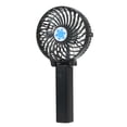 thumbnail image 4 of Batería de litio USB portátil Ventilador recargable Ventilación Ventiladores de aire acondicionado p Abody Negro, 4 of 7