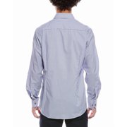 Eton mens Contemporary Fit Shirt, 47, Brown
