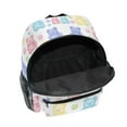thumbnail image 6 of FORMRS School Backpack with Front Zippered Pocket 12" Student Travel Daypack, Colorful Gummy Bears Pattern, 6 of 6
