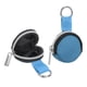 thumbnail image 1 of 2 piezas de estuche organizador de anillos portátil con llavero, soporte de anillos de viaje anti-pérdida, bolsa de almacenamiento pequeña para collar mini, aretes y joyería, azul claro, 1 of 7