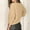 C-Beige214, variant on JIAYUE Sweaters For Women Solid Color Long Sleeve Drop Shoulder V-Neck Relaxed Fit Pullover For Ladies Casual Stylish Dailywear