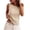 Beige, variant on Sleeveless Sweater Tops for Women 2026 Summer Dressy Ribbed Tank Tops Spring Business Casual Work Shirts Blouses