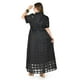 thumbnail image 3 of Vestido largo semi-transparente Roman Fashion /Tallas Extras, 3832 (Negro) negro 42, 3 of 7