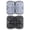 Black, variant on CoreLiving Silicone Owl Ice Cube Mold, Fun Owl Shaped Ice Cube Trays for Whiskey Cocktails, Large Slow Melting Reusable Green Flexible Ice Sphere Maker, 1 Count