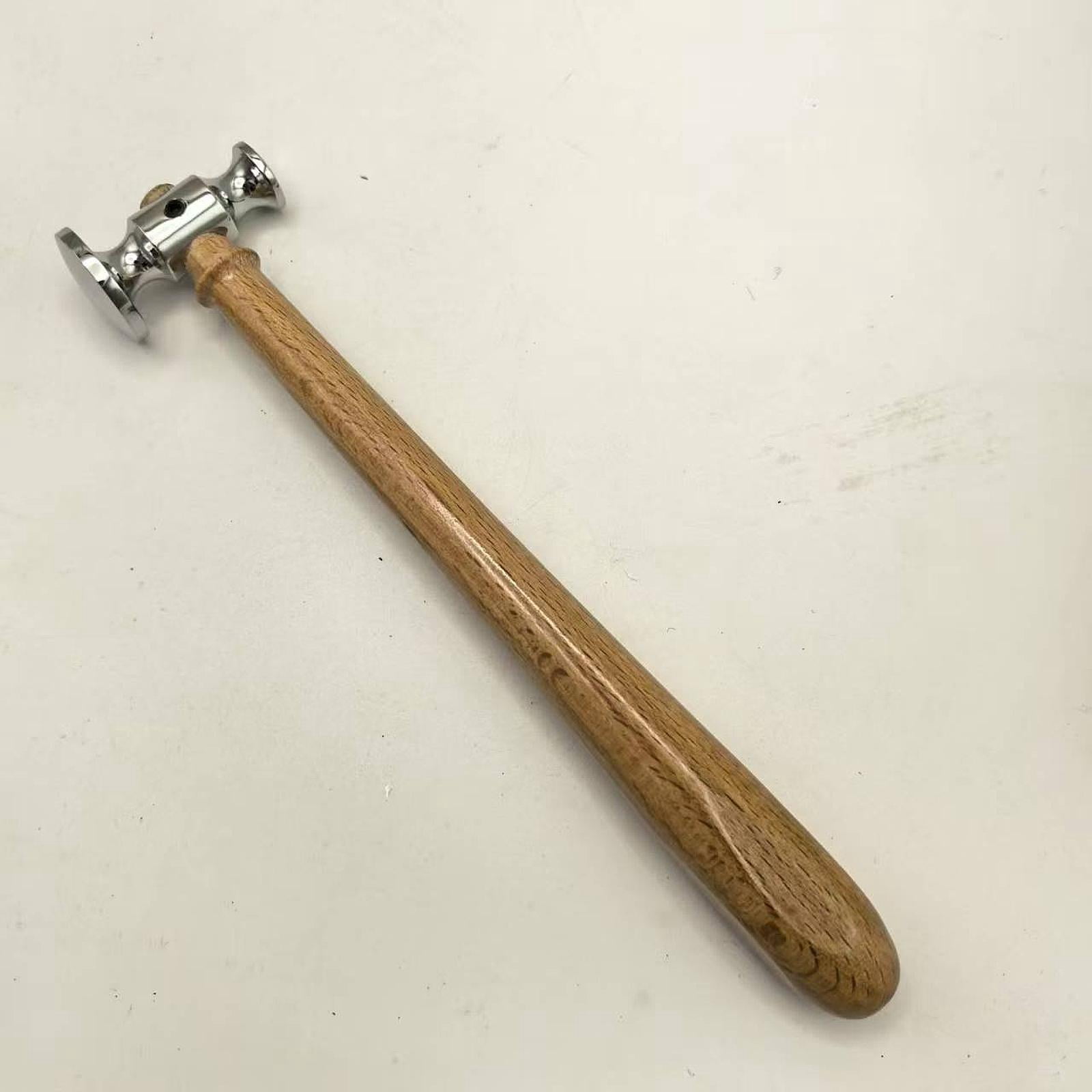 JWQFBC Fret Hammers, Multi-Function, Wooden Handle, Compact, Professional, Repair Tool, Iron Hammer