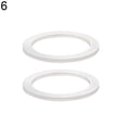 thumbnail image 1 of 2pcs Silicone Sealing Ring Spacer Coffee Accessories Replacement For Moka Pot, 1 of 5