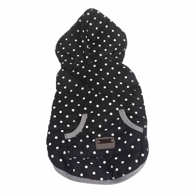Chaleco Cálido Para Perros, Chaleco Acolchado De Invierno Para Mascotas, Suave Y Elegante Con Capucha Para Perros