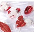 thumbnail image 5 of Juego de 88 bolas navideñas rojas y blancas - Bolas navideñas de plástico irrompibles - Decoración para árboles de Navidad - Crea un ambiente navideño - Para, 5 of 5