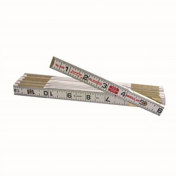 Bon 11-464 Rule - Wood - Modular Spacing - 6 Foot