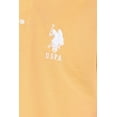 thumbnail image 2 of U.S. Polo Assn. Mens Slim Fit Short Sleeve Polo Shirt with Applique, Gloaming Orange, Small, 2 of 3