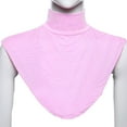 thumbnail image 1 of Camisa con cuello falso, bufanda con cuello falso, modal OM402, diseño elegante, fácil de usar, 1 of 6