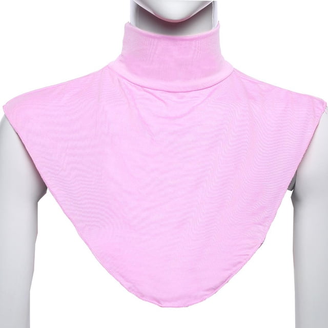 Camisa con cuello falso, bufanda con cuello falso, modal OM402, diseño elegante, fácil de usar