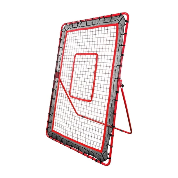 Neta de práctica de softball de béisbol Red Red portátil Reemplazar de lanzamiento ajustable para el fútbol de práctica de lanzamiento