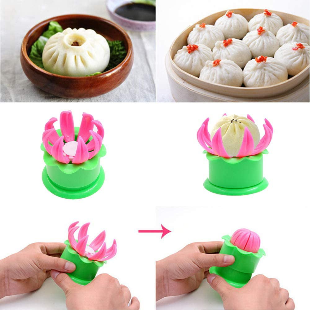 Details about   1/2x Pastry Pie Dumpling Maker Mould Tool Steamed Stuffed Bun Mold Kitchen Tools