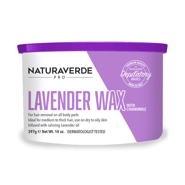 Natura Verde Pro LAVENDER WITH CHAMOMILLE Soft WAX 14 oz. Can