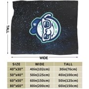Asheville Tourists Fleece Blanket, Very Soft Microfiber Flannel Blanket for Couch Warm and Cozy for All Seasons