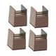 thumbnail image 1 of 4x Elevadores de cama Elevadores de muebles Elevadores de cama con absorción de impactos Bloques elevadores de cama ajustables para sofá Escritorio Altura 50mm, 1 of 8