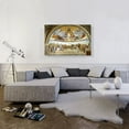 thumbnail image 2 of ARTCANVAS Disputation of the Holy Sacrament 1510 Canvas Art Print by Raphael - Size: 40" x 26" (1.50" Deep), 2 of 9