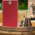 thumbnail image 3 of Tea Jar Metal Storage Jar Kitchen Canister Metal Tea Canister Airtight Jar for Coffee Bean Tea Leaf, 3 of 3