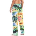 thumbnail image 3 of FORMRS Mens Pajama Pants with Pockets Sleepwear Lounge Bottoms Sizes S-2XL, Art Field, 3 of 7