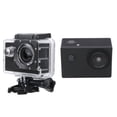 thumbnail image 3 of HD 1080P Action Camera Mount Kit Capable Of Real - Time Online Check For Extreme Outdoor Activities Black, 3 of 7