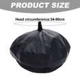 thumbnail image 2 of Circunferencia del sombrero de 56-58 cm, boina octogonal, sombrero para el sol de verano para mujer, sombrero con protección solar, 2 of 5