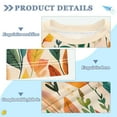 thumbnail image 2 of FORMRS Boys Rash Guard Short Sleeves Swim Shirt Quick Dry UPF 50+ Sun Protection, Sizes 3-12T, Orange Leaves, 2 of 6