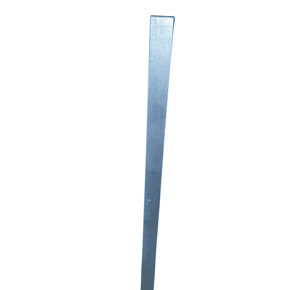 Zinc Plated Steel Flat Bar / Plate Heavy Duty 1/8" x 1" x 36" - 1300307