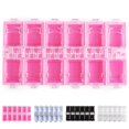 thumbnail image 3 of facefd 12 Grid Nail Art Clear Empty mini decorator collectors Plastic Storage Case Bead Earring Jewelry Box Container Manicure kit Holder, 3 of 9
