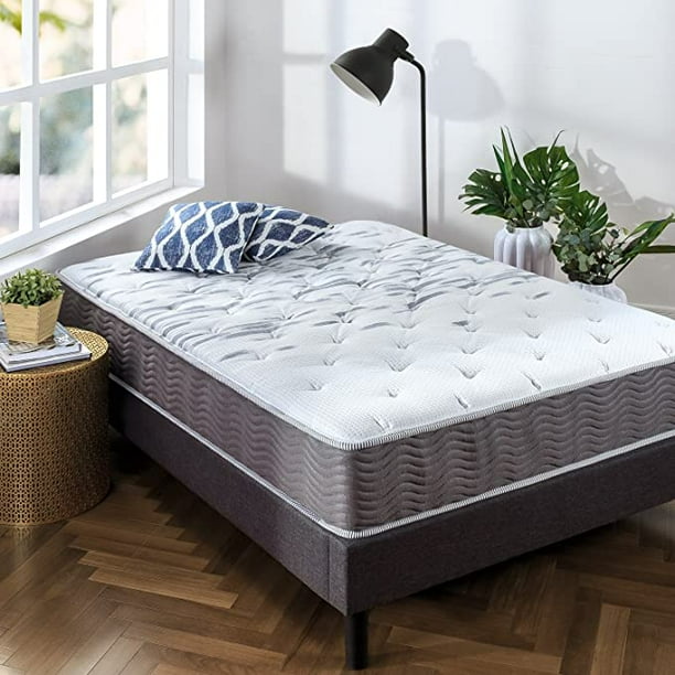 Zinus 10 Inch Support Plus Pocket Spring Hybrid Mattress / Extra Firm