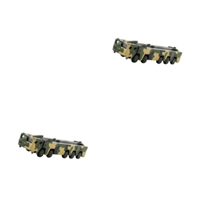 Bewildely 1/100 Dongfeng, vehículos de misiles fundidos a presión, modelo del ejército, decoración de , 105 DF-17 105 DF-17 2Conjunto