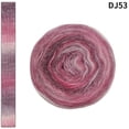 thumbnail image 1 of Nvzi Hilo de 100 g, hilo acrílico al 58 % para crochet, kit de crochet que cambia de color suavemente, hilo grande, AX, 1 of 3