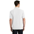 thumbnail image 2 of Port 1191201 Ring Spun Pique Polo Shirt, White - Extra Small, 2 of 4