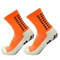 thumbnail image 1 of Outdoor Backpacking 1Pair Unisex Trekking Breathable Basketball Non Slip Comfortable Football Socks Soccer Socks Cycling Socks Sports Sock ORANGE, 1 of 8