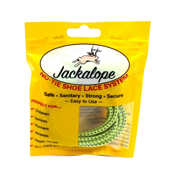 Neon Yellow 3M Reflective Jackalope Laces