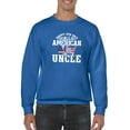thumbnail image 1 of 4Th July All American Uncle Sweatshirt Men -Image by Shutterstock, Male Large, 1 of 4