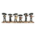 thumbnail image 4 of Ebros Gift Day of The Dead 5.5” Black Mariachi Band Skeleton Figurines "Set of" 6, 4 of 7
