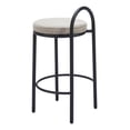 thumbnail image 5 of Banco de Barra Kessa Muebles Sisal Negro 44 x 77 x 40 cm, 5 of 5