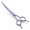 Violet-Curved, variant on 7" Pink Chunker Professional Pet Shears for Face, Body, Paws