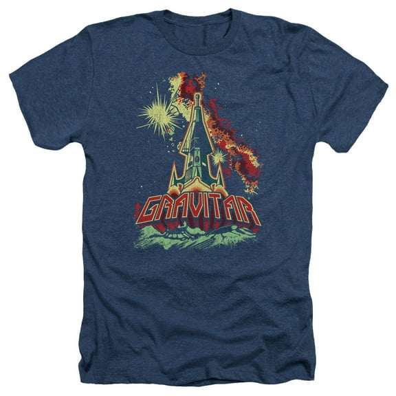 Atari - Blast Off - Heather Short Sleeve Shirt - X-Large