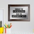 thumbnail image 4 of Embrace The Challenge, Seize The Opportunity, 12x9 Decorative Wall Plaque | Easel Mount Option | Inspirational Affirmation Wall Art, 4 of 8