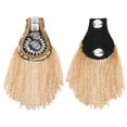thumbnail image 3 of Vintage Shoulder Board Metal Tassel Chain Shoulder Badge Jewelry Gift for Unisex, 3 of 10
