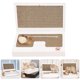 thumbnail image 4 of 1 juego de tablero rascador para gatos con forma de portátil, juguete rascador portátil con palo de juguete, 4 of 5